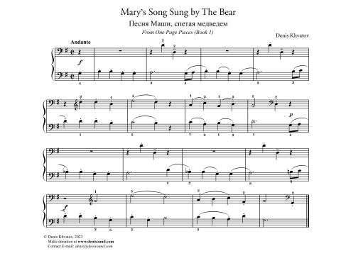 Bear's Song