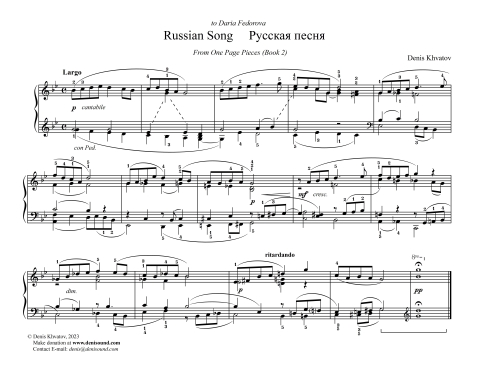 Russian Song